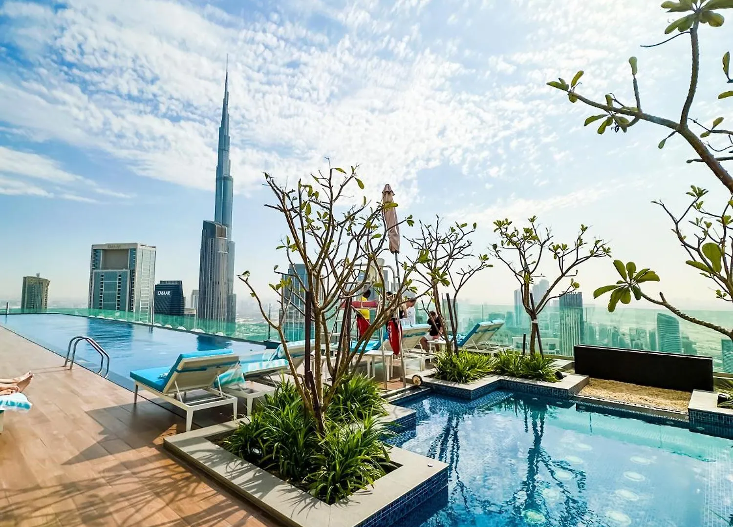 Ferienwohnung 2Br Ocean View - Scenic Infinity Pool In Downtown Dubai Vereinigte Arabische Emirate