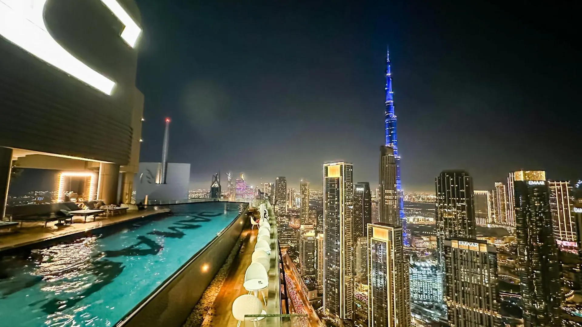 Apartment Ferienwohnung 2Br Ocean View - Scenic Infinity Pool In Downtown Dubai Vereinigte Arabische Emirate
